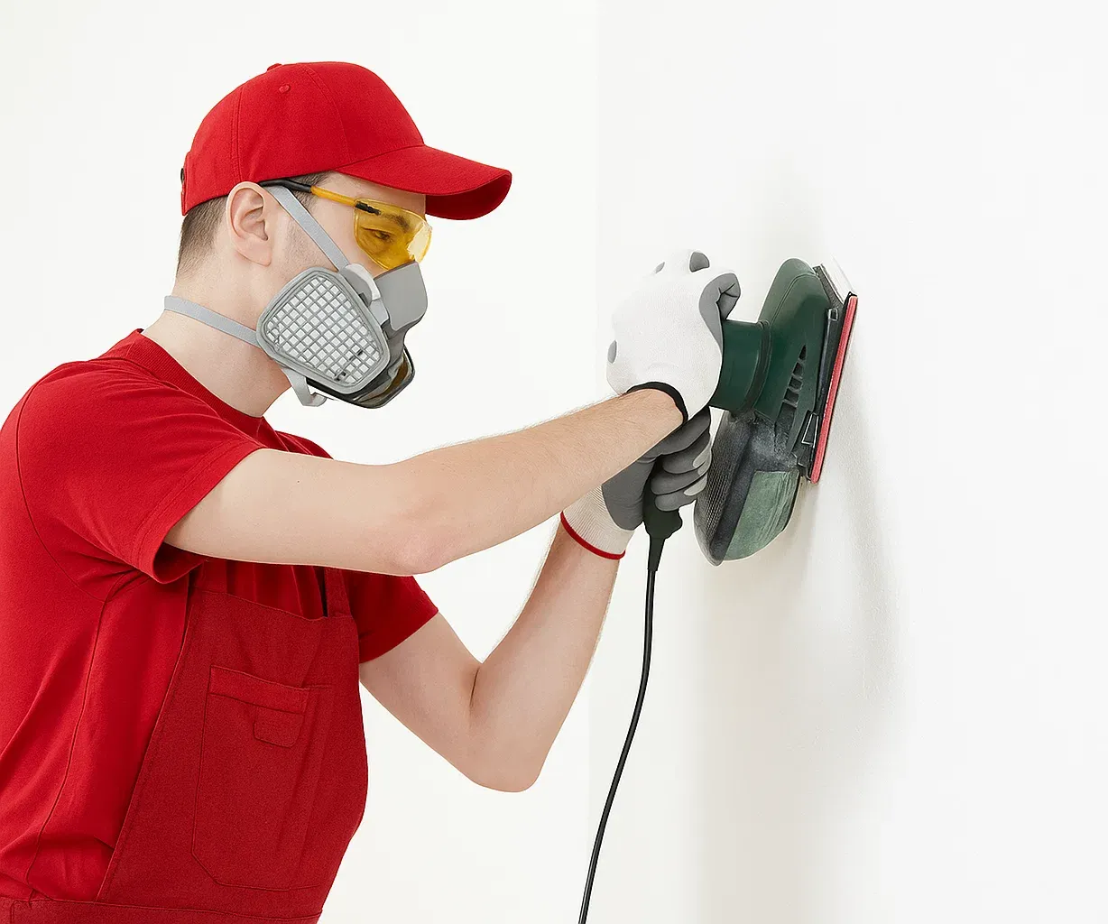 Innenputz wird auch in Waldbröl geschliffen